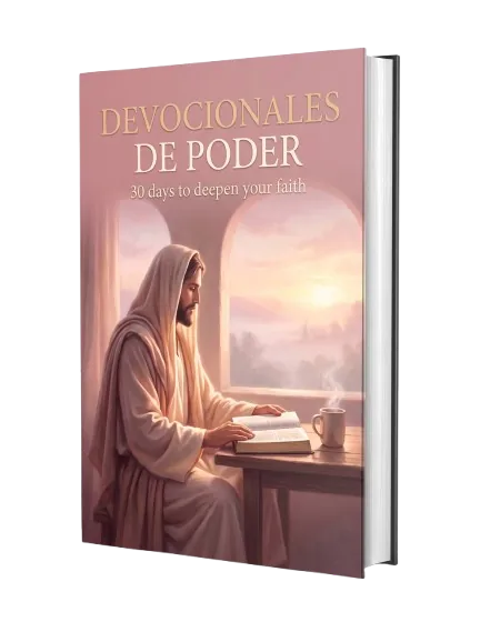 Portada de Devocionales de Poder: 30 días para profundizar tu fe